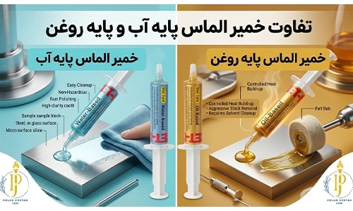 تفاوت خمیر الماس پایه آب و پایه روغن